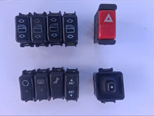 Load image into Gallery viewer, 86-95 Mercedes Benz W201/124 set of switches lot