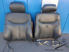 Load image into Gallery viewer, 92-98 Mercedes Benz W140 front upper seat cushion, BLACK