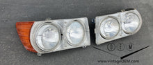 Load image into Gallery viewer, 72-89 Mercedes Benz W107 OEM headlights Bosch, pair