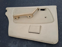 Load image into Gallery viewer, 76-85 Mercedes Benz W123 door panel with handle, rear left beige
