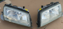 Load image into Gallery viewer, 97-99 Mercedes Benz W202 C class pair of OEM headlights, BOSCH