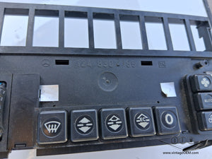 88-95 Mercedes Benz W124 AC control unit 300E 400E 1248303185
