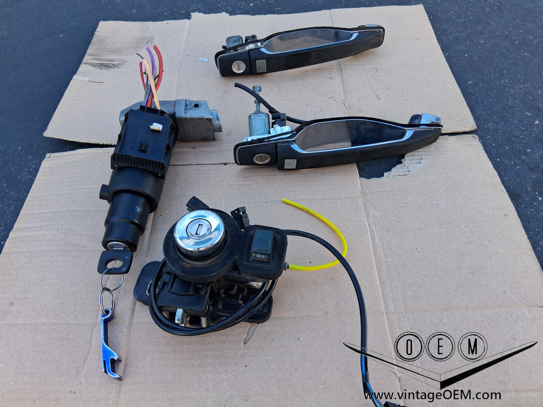 Mercedes Benz W140 ignition lock with the key 0175453428