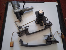 Load image into Gallery viewer, 85-83 Mercedes Benz W124 ignition lock barrel + door/trunk locks w/key
