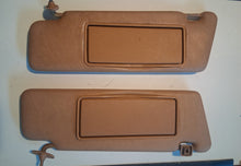 Load image into Gallery viewer, 86-93 Mercedes Benz W124 sun visors, PALOMINO

