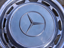 Load image into Gallery viewer, Pair of Mercedes hubcaps For 14" Wheels R107/W108W/W116/W123/W113 Grey blue
