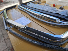Load image into Gallery viewer, 72-89 Mercedes Benz W107 Euro bumper complete set brand new
