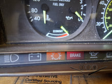 Load image into Gallery viewer, 83-93 Mercedes Benz W201 190E 6 cyl. instrument cluster 88k miles gauges tested OK
