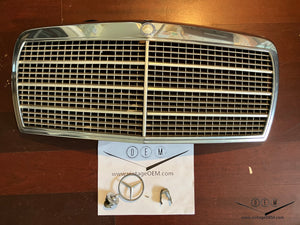 79-91 Mercedes Benz W126 OEM grille mint 1268880423