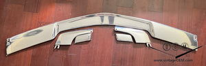 79-91 Mercedes Benz W126 front bumper chrome 1268852374