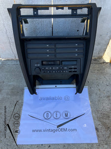 83-91 Mercedes Benz W201 center console dark brown 190E 190D