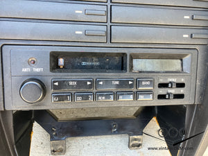 83-91 Mercedes Benz W201 center console dark brown 190E 190D