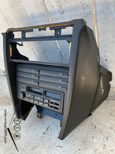 83-91 Mercedes Benz W201 center console dark brown 190E 190D