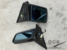 Load image into Gallery viewer, 88-93 Mercedes Benz C124 OEM mirrors pair BLACK, mint

