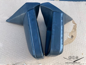 88-93 Mercedes Benz W124 OEM mirrors pair BLACK