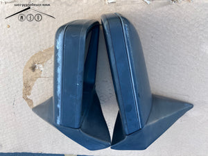 88-93 Mercedes Benz W124 OEM mirrors pair BLACK,