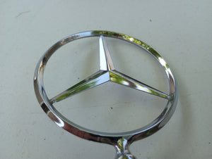 77-85 Mercedes Benz W123 hood grille ornament, OEM #1238800086