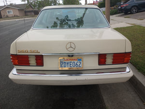 1987 Mercedes Benz 560SEL