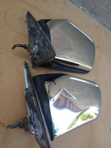 77-85 Mercedes Benz W123 outside mirrors, left