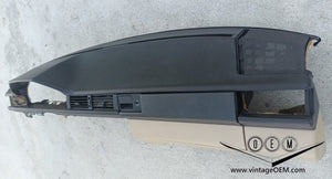 85-93 Mercedes Benz W124 OEM dashboard BLACK/BEIGE