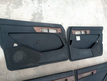 Load image into Gallery viewer, 79-91 Mercedes Benz W126 LWB door panels set of 4 mint Black
