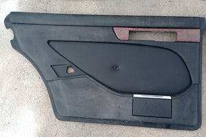 79-91 Mercedes Benz W126 LWB door panels set of 4 mint Black