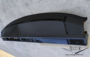 85-93 Mercedes Benz W124 OEM dashboard BLACK/BEIGE