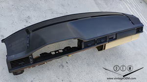 85-93 Mercedes Benz W124 OEM dashboard BLACK/BEIGE