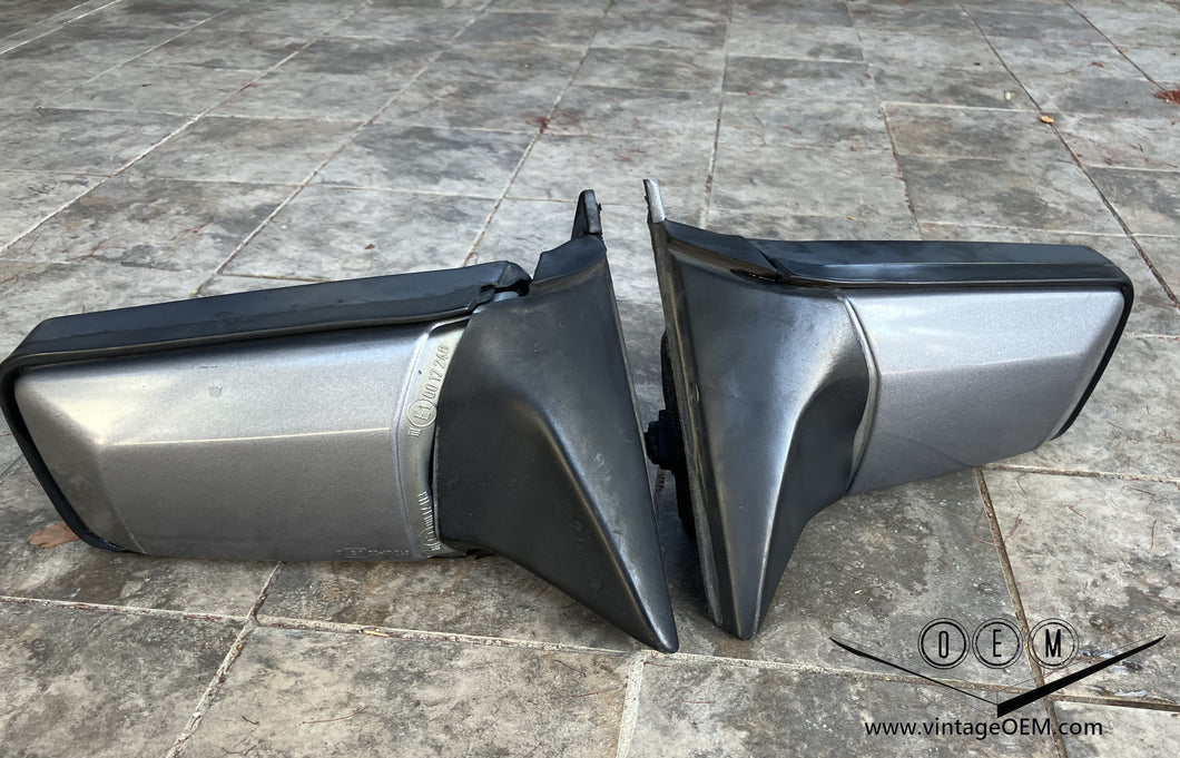 79-91 Mercedes Benz W126 mirrors, pair