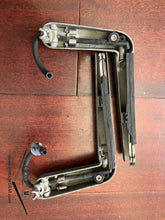 Load image into Gallery viewer, 79-91 Mercedes Benz W126 headlight wiper motors, trim and arms, tested OK
