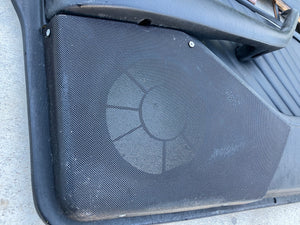 79-91 Mercedes Benz W126 driver door panel w/handle black