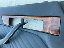 Load image into Gallery viewer, 79-91 Mercedes Benz W126 driver door panel w/handle black
