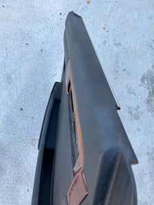 79-91 Mercedes Benz W126 driver door panel w/handle black