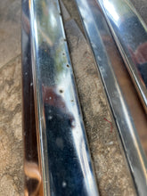 Load image into Gallery viewer, 81-91 Mercedes Benz C126 rear lower window molding trim pair
