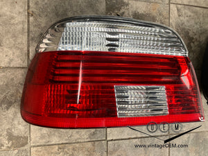 96-03 BMW E39 Sedan OEM taillights, pair.