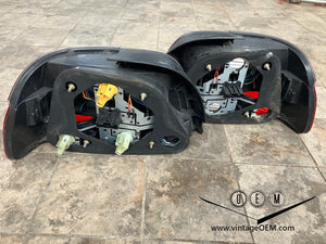 96-03 BMW E39 Sedan OEM taillights, pair.