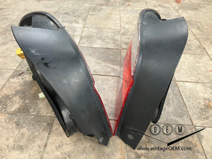 96-03 BMW E39 Sedan OEM taillights, pair.