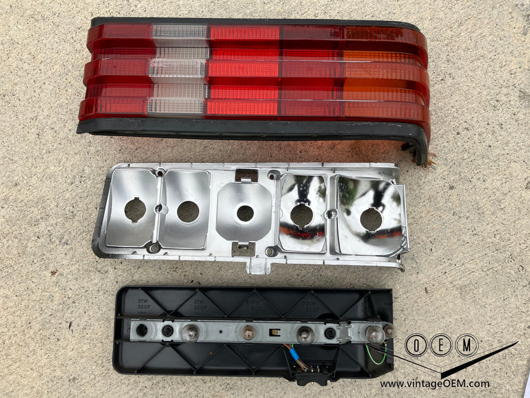 83-93 Mercedes Benz W201 taillight, RIGHT