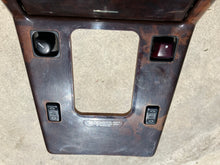 Load image into Gallery viewer, 90-02 Mercedes R129 SL500 300SL SL600 center console wood trim bezel
