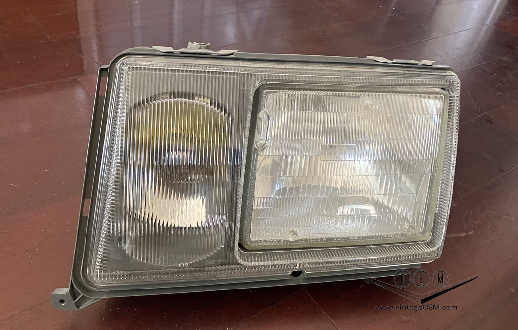 86-93 Mercedes Benz W124 OEM headlight, LEFT