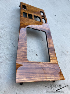 86-95 Mercedes Benz W124 center console shifter wood trim 1246830700