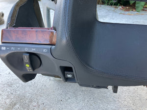 91-99 Mercedes Benz W140 V12 S600 double stitched dashboard GREY