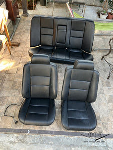 94-99 Mercedes Benz W202 front and rear seats BLACK