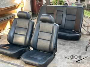 94-99 Mercedes Benz W202 front and rear seats BLACK