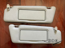 Load image into Gallery viewer, 85-95 Mercedes Benz W124 pair of sun visors, grey
