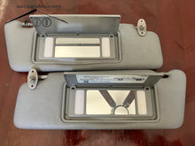 Load image into Gallery viewer, 85-95 Mercedes Benz W124 pair of sun visors, grey
