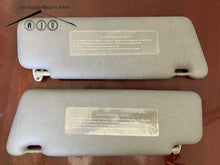 Load image into Gallery viewer, 85-95 Mercedes Benz W124 pair of sun visors, grey
