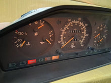 Load image into Gallery viewer, 94-95 Mercedes Benz W124 DIESEL instrument cluster 255k gauges tested OK 300D
