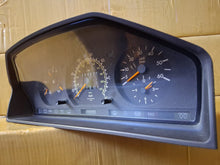 Load image into Gallery viewer, 87-95 Mercedes Benz W124 Diesel instrument cluster 225k gauges tested OK 1245422668
