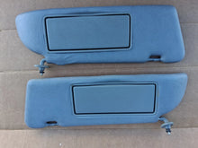 Load image into Gallery viewer, 79-91 Mercedes Benz W126 a pair of sun visors, grey mint
